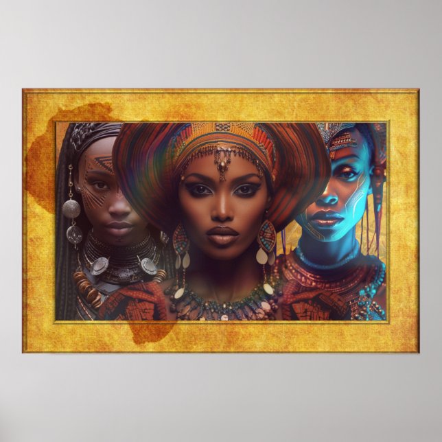 Poster Célébration de l'Afrique mère (Devant)