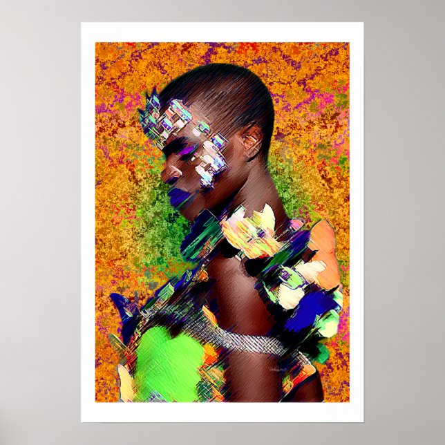 Poster Célébration du carnaval brésilien (Devant)