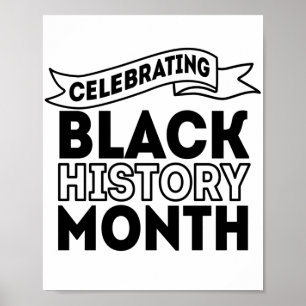 Poster Célébration du Mois de l'histoire des Noirs