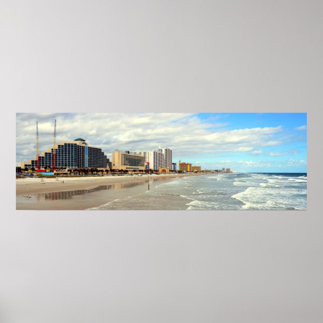 Poster Célèbre Daytona Beach Floride (Devant)