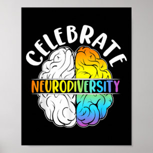 Poster Célébrer la neurodiversité Autisme en santé mental