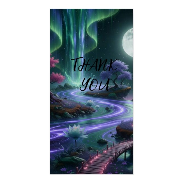 Poster Celestial Echoes - Velvet Rose  (Devant)