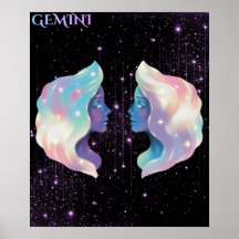 Celestial Gemini – Astrology Art