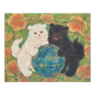 Poster Celestial Guardians: Cosmic Harmony