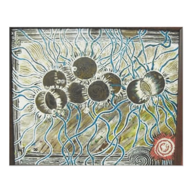 Poster cellules se divisant (Devant)