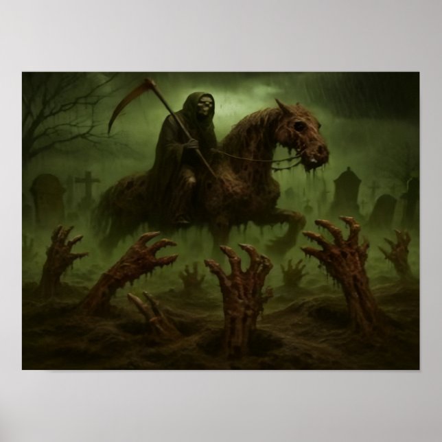 Poster Cemetery Grim  (Devant)