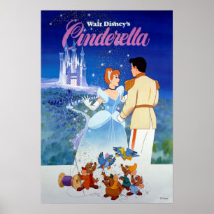 Poster Cendrillon avec Prince