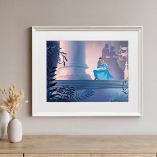 Poster Cendrillon et le Prince Charmant dansant