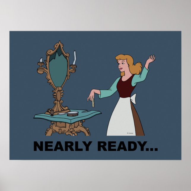 Poster Cendrillon | Prêt presque (Devant)