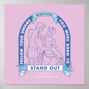 Poster Cendrillon   Suivez vos rêves