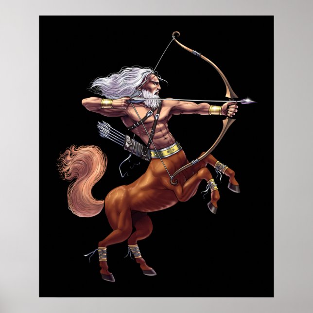 Poster Centaure de mythologie grecque (Devant)