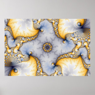 Poster Central - art de fractale