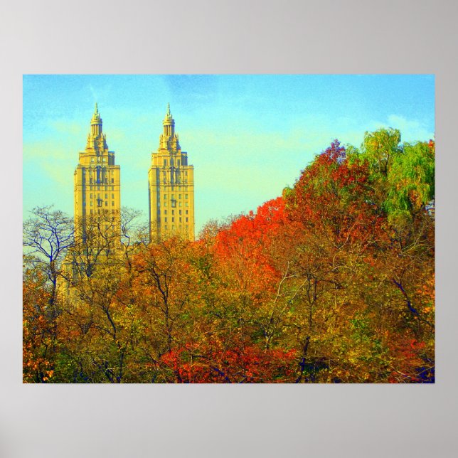 Poster Central Park Lake View 2006 (Devant)