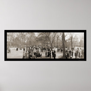 Poster Central Park NY Photo 1902