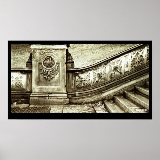 Poster Central Park Stairs