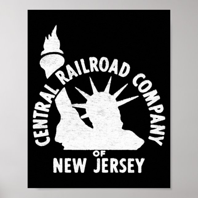 Poster Central Railroad Of New Jersey _1  (Devant)