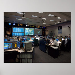 Poster Centre de contrôle de mission (STS-119)