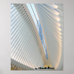 Poster Centre de transport du World Trade Center, NY