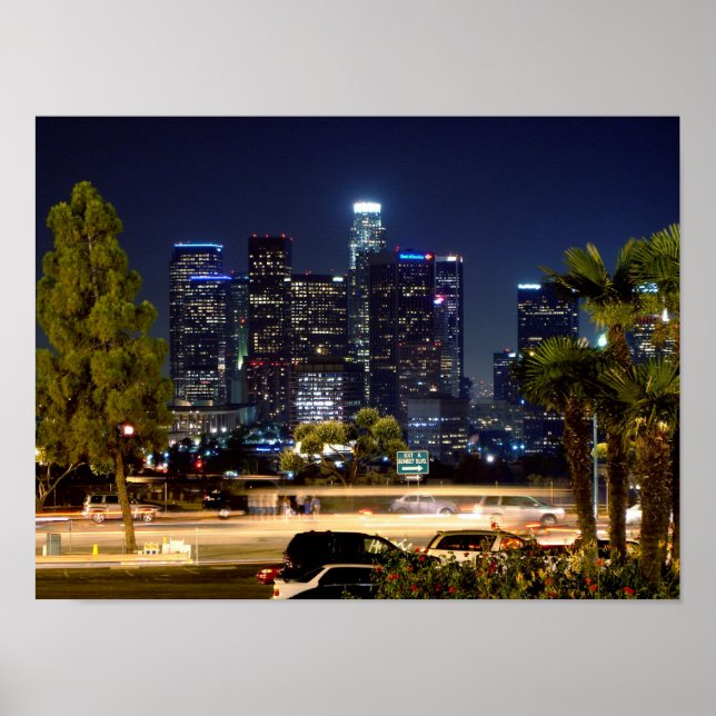 Poster Centre-ville de Los Angeles (Devant)