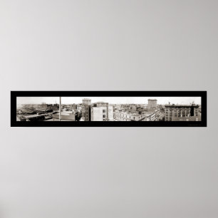 Poster Centre-ville de Norfolk, VA Photo 1919