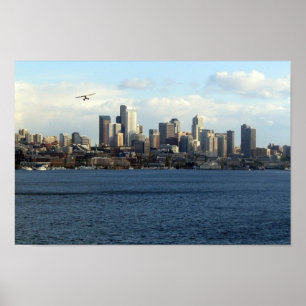 Poster Centre-ville de Seattle