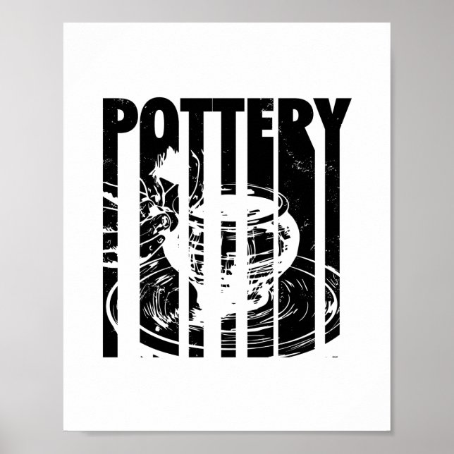 Poster Céramique de poterie | Potter Ceramists Idées cade (Devant)