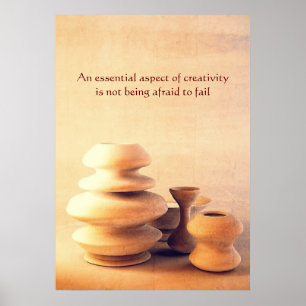 Poster Céramique Poterie Demeure Vie I - Lumière et Ombre