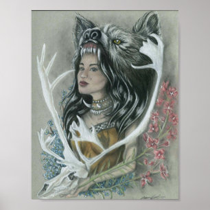 Poster Cercle d'affiche de la vie