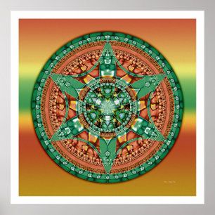Poster Cercle de culture Mandala 2