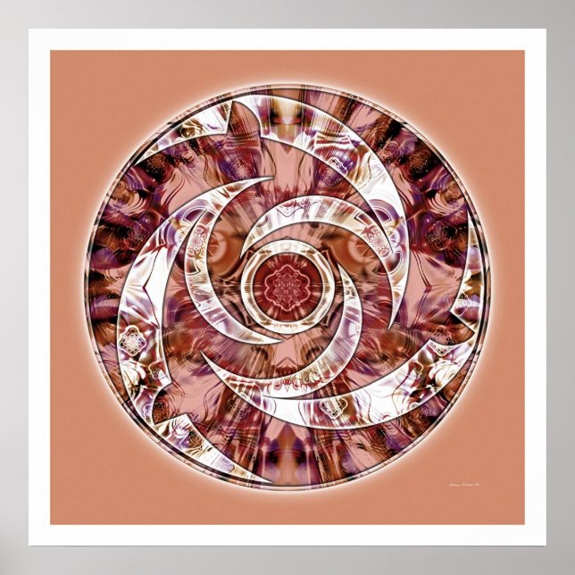 Poster Cercle de culture Mandala 3 (Devant)