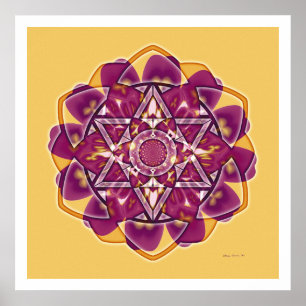 Poster Cercle de culture Mandala 4