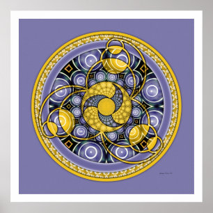 Poster Cercle de culture Mandala 5