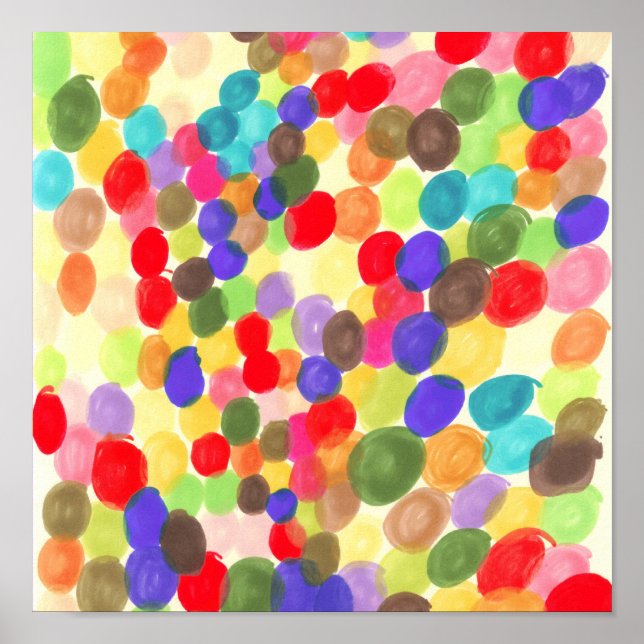 Poster Cercles (Devant)