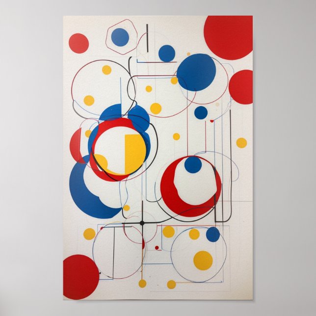 Poster Cercles (Devant)