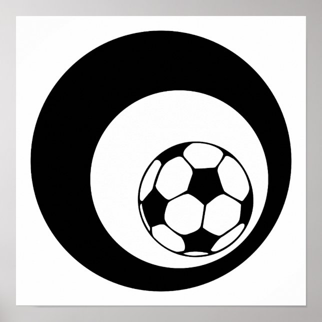 Poster cercles de football (Devant)