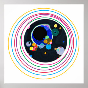 Poster Cercles de Kandinsky
