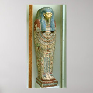 Poster Cercueil intérieur de Djeho, fils de Psammetichus,