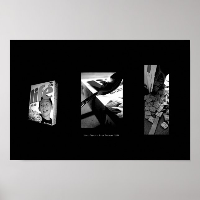 Poster Céréales de vie (Devant)