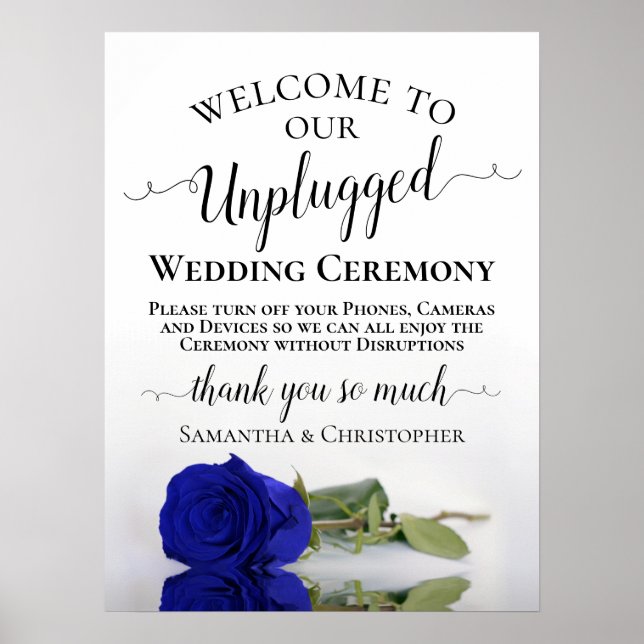 Poster Cérémonie de remise de Mariage de la Royal Blue Ro (Devant)