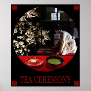 POSTER CÉRÉMONIE DE THÉ