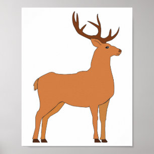 Poster Cerf
