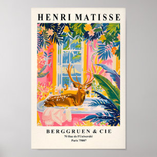 Poster Cerf Dans La Baignoire Drôle Poster, Matisse Print
