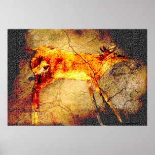 Poster Cerfs communs d'Altamira