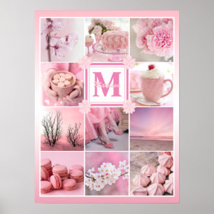 Poster Cerise Blossoms Grille Instagram Ajouter Vos Propr