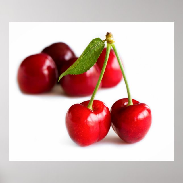 Poster Cerise douce (Devant)