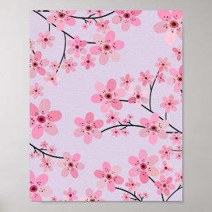 Poster Cerise Fleur 06 Lavande