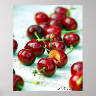 Poster cerises