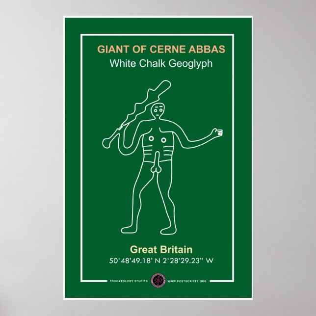 Poster Cerne Abbas Giant (Devant)