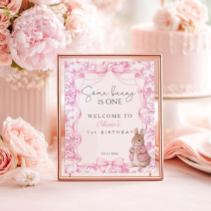 Poster Certain Lapin Est Une Fille 1ère Anniversaire de N