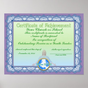 Poster Certificat d'aptitude (chrétien)